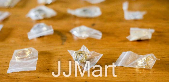 Job Lot Costume Jewellery Rings (60+ )   - Sizes 6 - 12