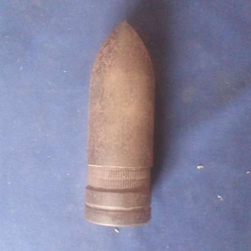 INERT ILLUMINATION MORTAR CASING, PROJECTILE AND BULLET BELT