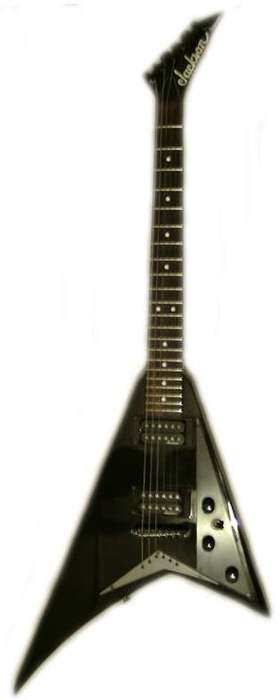 Jackson Flying V and Washburn 25W amp