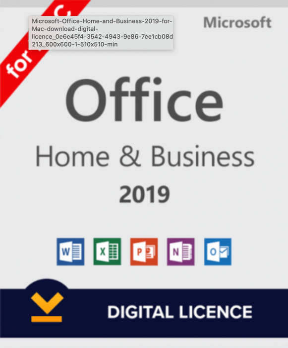 Microsoft Office 2019 Home & Business for Mac