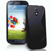 Black Samsung S4 i9500 Streamline Case + Screen Protector