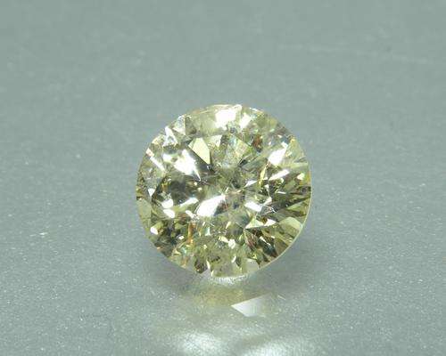 STUNNING ***EGS CERTIFIED *** 1.49ct FANCY  YELLOW BRILLIANT ROUND  DIAMOND