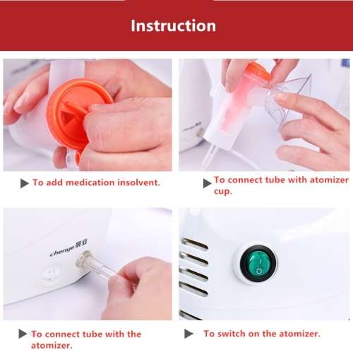 Medical Compressed Atomizer - for Inhalation of Medications