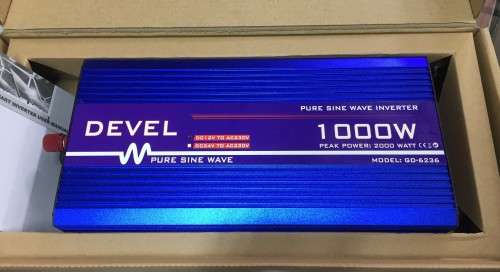 1000W 12V DEVEL PURE SINE WAVE INVERTER