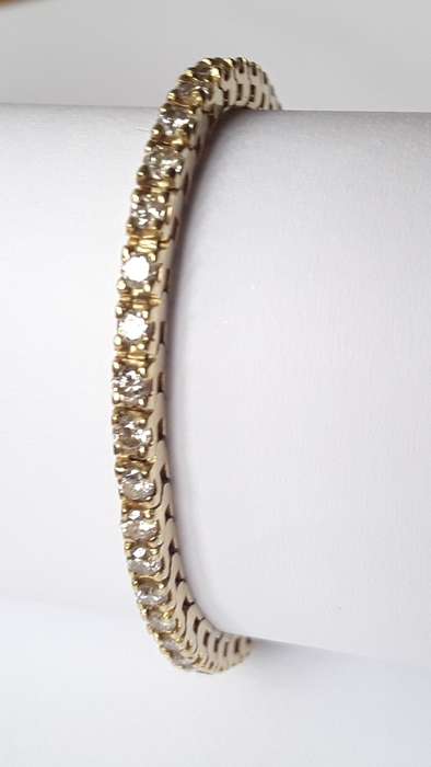 1ct  diamond AND gold bracelet
