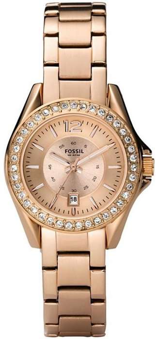 Fossil ES2889 Riley Mini Rose Gold Ladies Watch