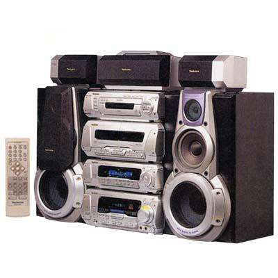 Technics Home theatre EH 760 Hi-Fi System 5.1 with Surround Speakers.