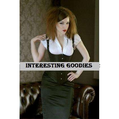 Waistcoat Corset in Black - (2 piece)   - S / M / L / XL / XXL up to 6XL