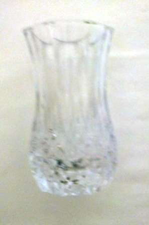 Lead Crystal Vase 13cm High