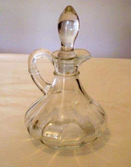 Glass Sauce Decanter with Stopper