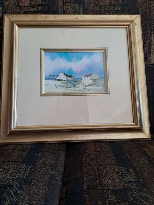 Stunning H Mommen,oil on board,framed.