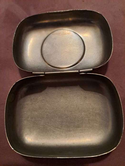Silverplated Soap Box