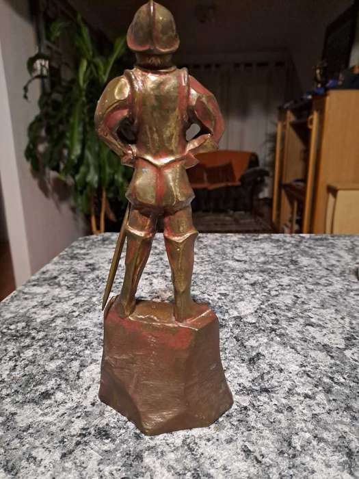 Friden Conquistador Solid brass statuette best salesman award