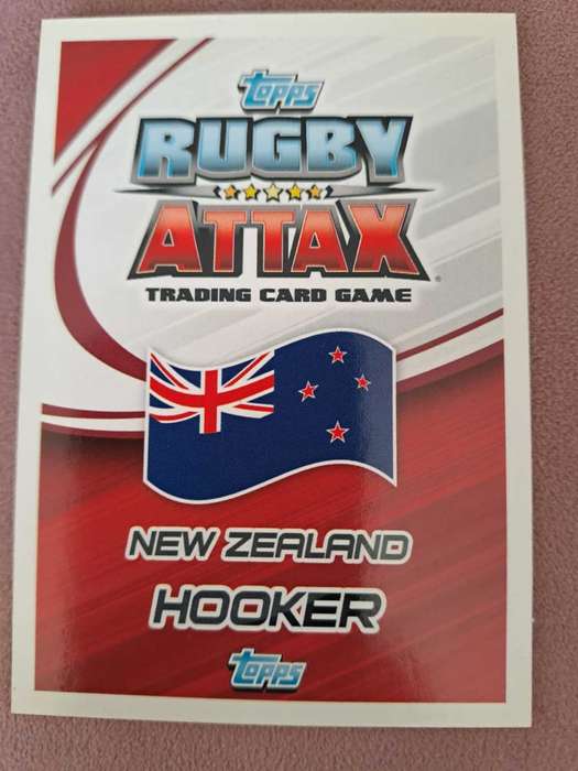 Rugby All Black Keven Mealamu original autograph