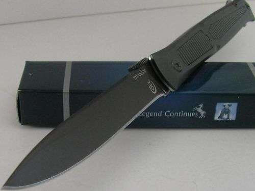 Colt Stilletto Style Titanium Folder Linerlock Knife