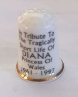 Princess Diana thimble