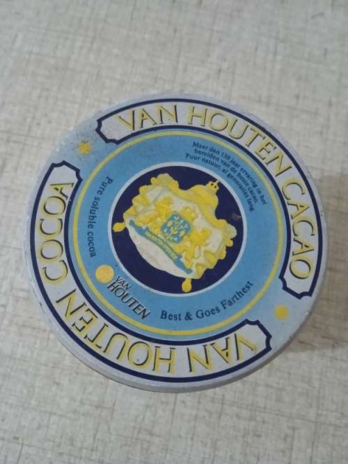 Van Houten Cacao Tin