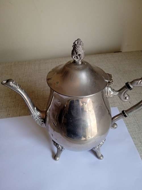 Silver Plated Footed Coffee/Tea pot
