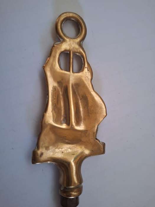 Brass Mayflower cork screw