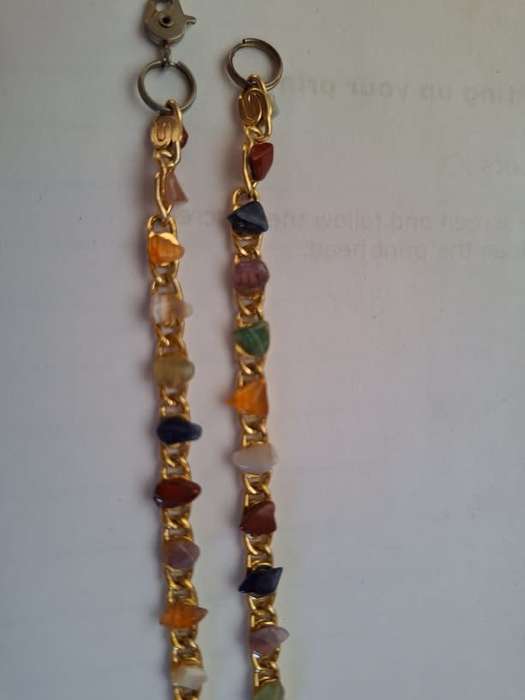 2 x semi precious stones (small stones) bracelets