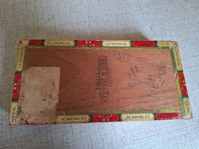 Vintage cigar box
