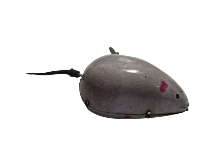 Vintage Tin mouse toy working