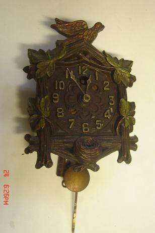ANTIQUE KEEBLER CUCKOO CLOCK FOR RESTORATION