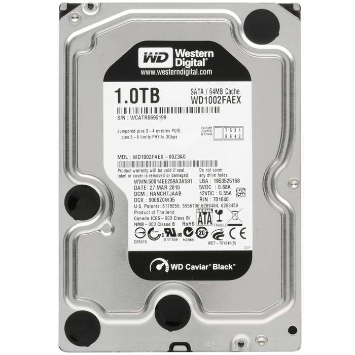 SUPERFAST WD Black 1TB!! Feel The Speed