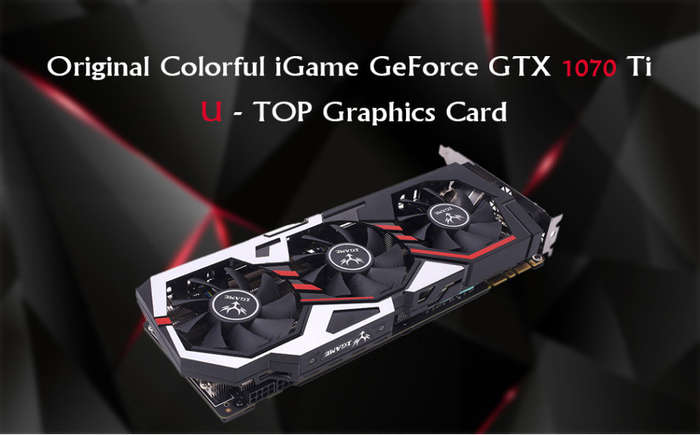 MASSIVE!!! ColorFul GTX1070 ti 8GB Monster!! Original Packaging