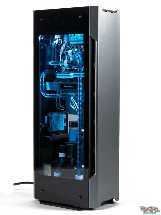 ***WOW*** One of A Kind!! PHANTEKS Evolve SHIFT x Gaming Case!!  Tempered Glass etc!!