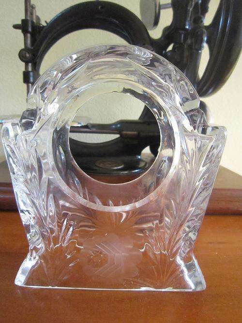 Crystal clock housing