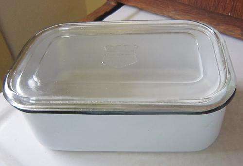 Enamel Butter Dish