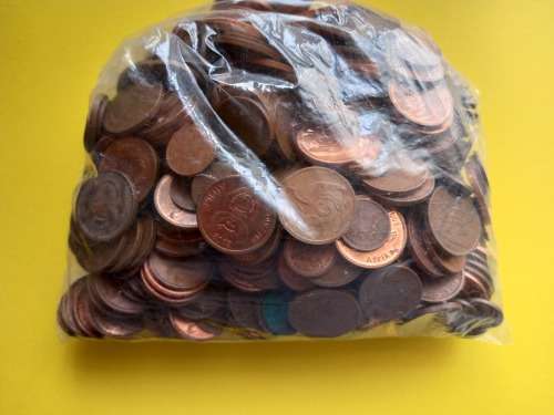 1.4 KGS Of 3rd Decimal 1c, 2c And 5c Coins