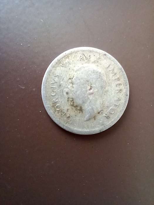 LOT OF 4 SILVER 80% WELL CIRCULATED THREE PENCE COINS. ONE BID TAKES ALL.