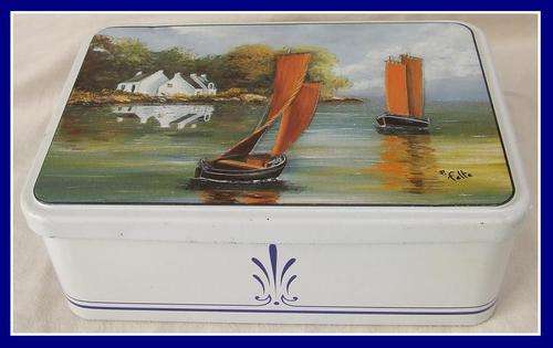Embossed Delft Tin - Made in France