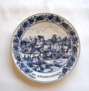 DELFT Plate - De Grondwerker