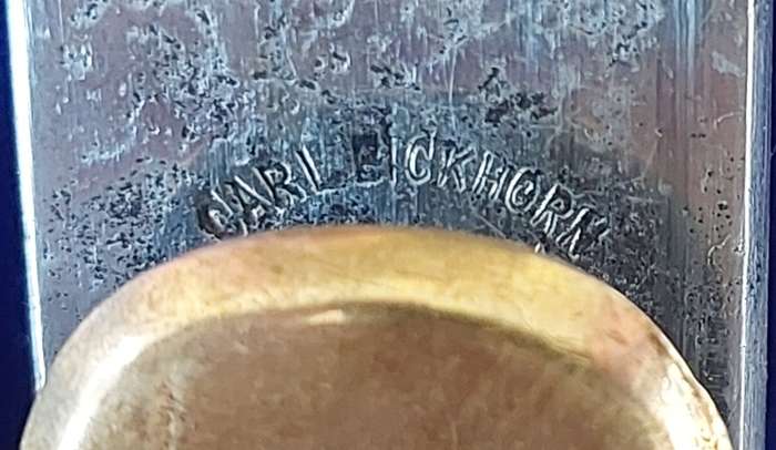 - Imperial German Dove Head Sword (Carl Eickhorn) Solingen, Matching Numbers on Sword & Scabbard -