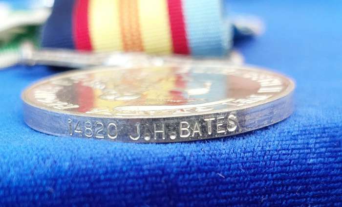 - Scarcer Australian Army Vietnam Medal Pair with 1960 Clasp Awarded to 14820 JH Bates -