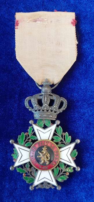 - Belgium Order of Leopold, Knight, Civil Division -
