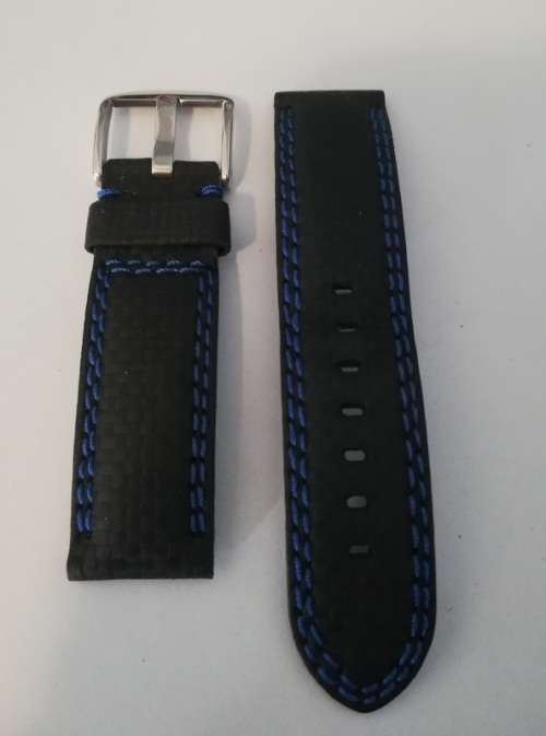 Three watch straps, 2 Nato, 1 leather