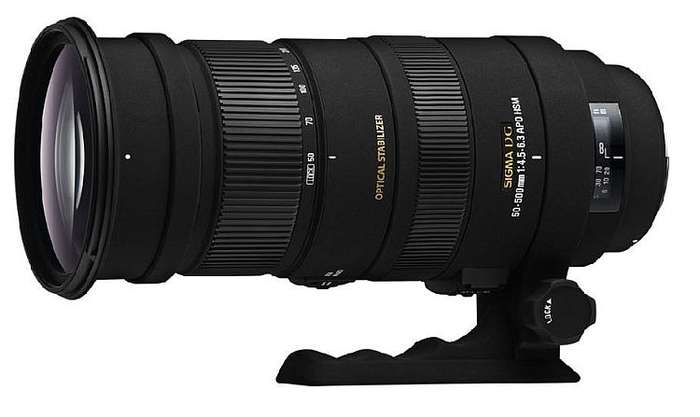 Sigma 50-500mm f/4-6.3 APO DG OS HSM Lens for Canon or Nikon