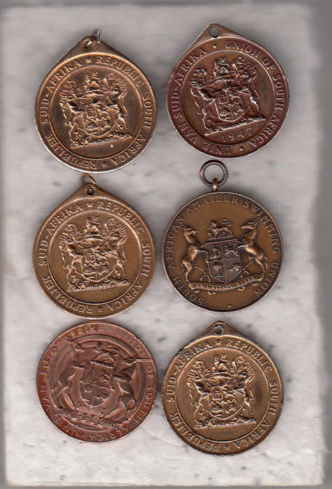 6 x JOB LOT MEDALS
