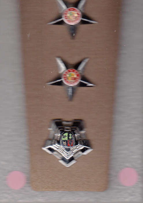 RANK BADGES COLONEL 1970--1996
