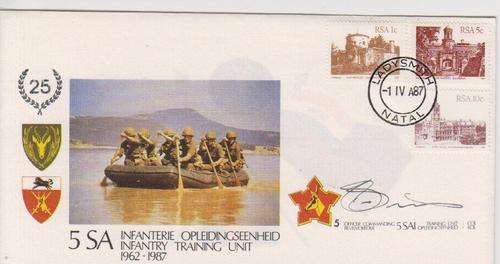 S A D F FIRST DAY COVER 5SA (1962/1987)NO2248