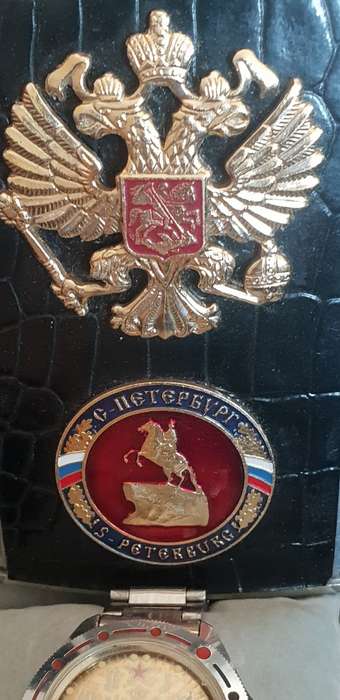 Russian Diver watch and modern hipflask