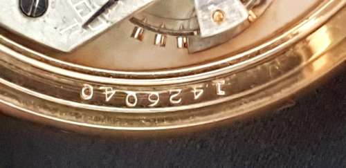 Elgin Illinois rolled gold  1875   pocket watch