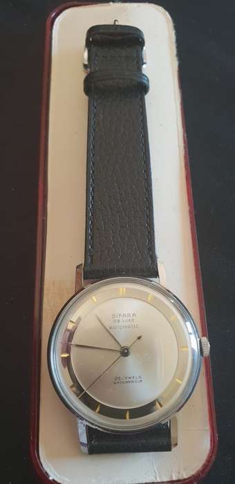 Extremely rare mint condition Sifara deluxe Automatic 25jewel shockproof watch