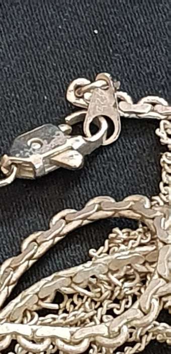 Vintage silver necklace stamped 925