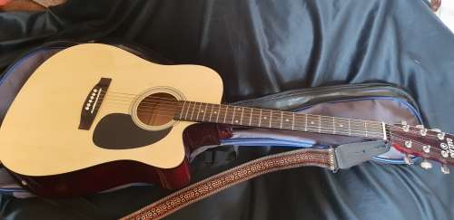 Oakland Acoustic electric guitar with bag