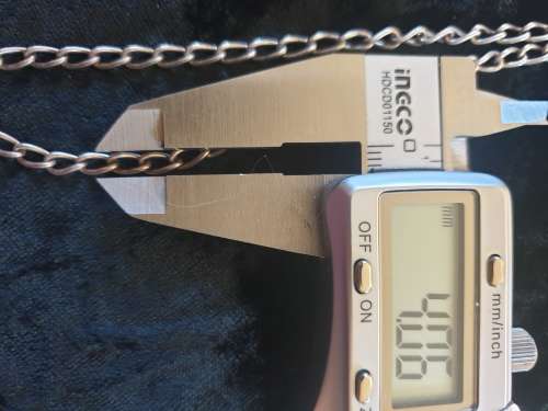 Heavy Sterling Silver bracelet with padlock and lioness charm-reduced